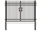 Value Industrial Fence Kit: 168 ft., 8'x6', 20 Panels + Gate