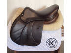16.5" Voltaire Palm Beach Saddle - Full Buffalo - 2012 - 2A Flaps - 4.75" dot to
