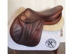 17.5" Butet Premium Saddle - Full Calfskin - 2016 - M Seat - 1.5 Flaps - 4.25"