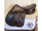 17" Voltaire Palm Beach Saddle - Full Buffalo - 2021 - 1 Flaps - 4.75" dot to