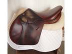 17" Butet Saddle - 2007 - L Seat - 2 Flaps - 4.5" dot to dot