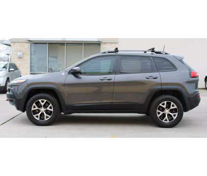 2017 Jeep Cherokee for sale is a Grey 2017 Jeep Cherokee Car for Sale in Houston TX
