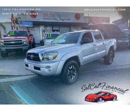 2011 Toyota Tacoma Double Cab for sale is a Silver 2011 Toyota Tacoma Double Cab Car for Sale in Whittier CA