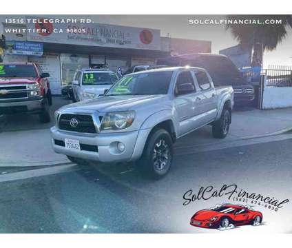 2011 Toyota Tacoma Double Cab for sale is a Silver 2011 Toyota Tacoma Double Cab Car for Sale in Whittier CA