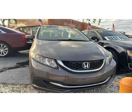2015 Honda Civic for sale is a Brown 2015 Honda Civic Car for Sale in Hialeah FL