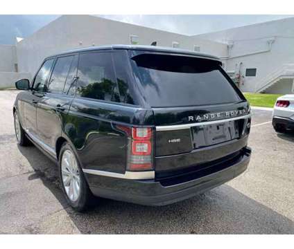 2016 Land Rover Range Rover for sale is a Black 2016 Land Rover Range Rover Car for Sale in Hallandale Beach FL