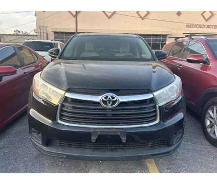 2016 Toyota Highlander for sale is a Black 2016 Toyota Highlander Car for Sale in Houston TX