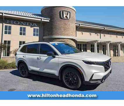 2024UsedHondaUsedCR-V HybridUsedFWD is a Silver, White 2024 Honda CR-V Car for Sale in Bluffton SC