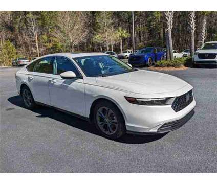 2023UsedHondaUsedAccordUsedCVT is a Silver, White 2023 Honda Accord Car for Sale in Bluffton SC