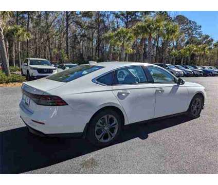 2023UsedHondaUsedAccordUsedCVT is a Silver, White 2023 Honda Accord Car for Sale in Bluffton SC