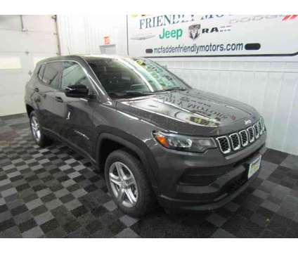 2024 Jeep Compass Sport is a Grey 2024 Jeep Compass Sport SUV in South Haven MI