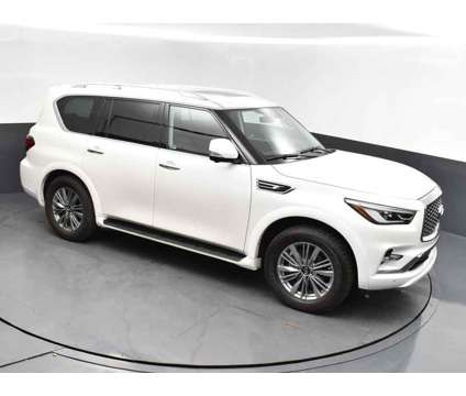 2023 Infiniti Qx80 Luxe is a White 2023 Infiniti QX80 SUV in Jackson MS