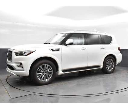 2023 Infiniti Qx80 Luxe is a White 2023 Infiniti QX80 SUV in Jackson MS