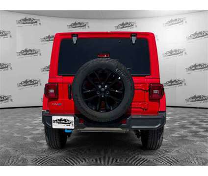 2024 Jeep Wrangler Sahara 4xe is a Red 2024 Jeep Wrangler Sahara SUV in Simi Valley CA
