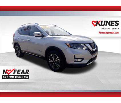 2017 Nissan Rogue Hybrid SL is a Silver 2017 Nissan Rogue Hybrid SL Hybrid in Quincy IL