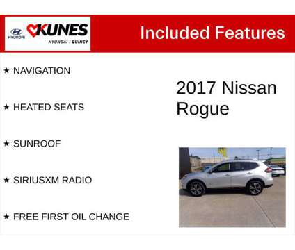 2017 Nissan Rogue Hybrid SL is a Silver 2017 Nissan Rogue Hybrid SL Hybrid in Quincy IL