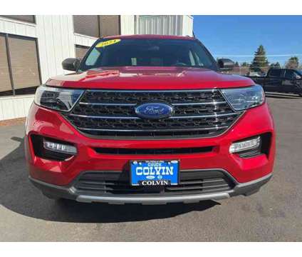 2024 Ford Explorer XLT is a Red 2024 Ford Explorer XLT Car for Sale in Mcminnville OR