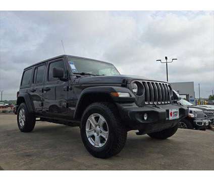 2021 Jeep Wrangler Unlimited Sport S 4x4 is a Grey 2021 Jeep Wrangler Unlimited Sport SUV in Brenham TX