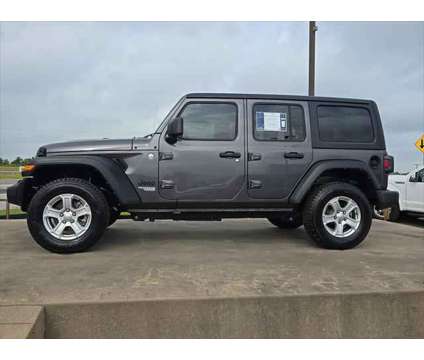 2021 Jeep Wrangler Unlimited Sport S 4x4 is a Grey 2021 Jeep Wrangler Unlimited Sport SUV in Brenham TX