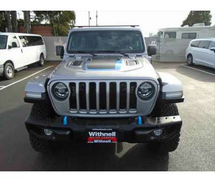 2021 Jeep Wrangler 4xe Unlimited Rubicon 4x4 is a Silver 2021 Jeep Wrangler Unlimited Rubicon SUV in Salem OR