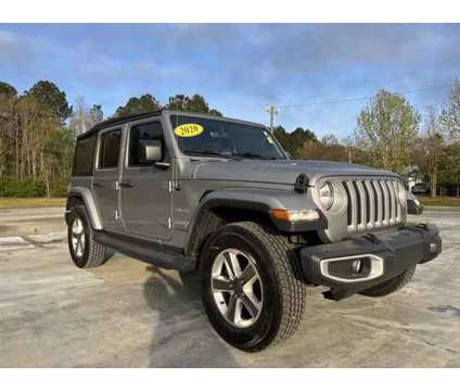 2020 Jeep Wrangler Unlimited Sahara 4X4 is a Silver 2020 Jeep Wrangler Unlimited Sahara SUV in Charleston SC