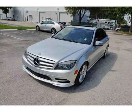2011 Mercedes-Benz C-Class for sale is a Silver 2011 Mercedes-Benz C Class Car for Sale in Hallandale Beach FL