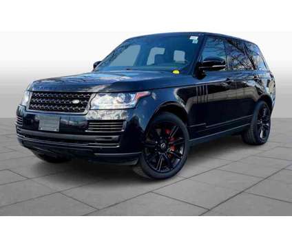 2017UsedLand RoverUsedRange RoverUsedV6 Supercharged SWB is a Black 2017 Land Rover Range Rover Car for Sale in Stratham NH