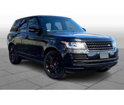 2017UsedLand RoverUsedRange RoverUsedV6 Supercharged SWB is a Black 2017 Land Rover Range Rover Car for Sale in Stratham NH