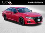 2021 Honda Accord Red, 52K miles