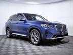 2022 BMW X3 Blue, 33K miles