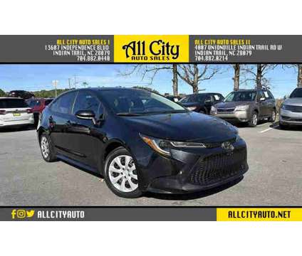 2020 Toyota Corolla for sale is a Black 2020 Toyota Corolla Car for Sale in Indian Trail NC