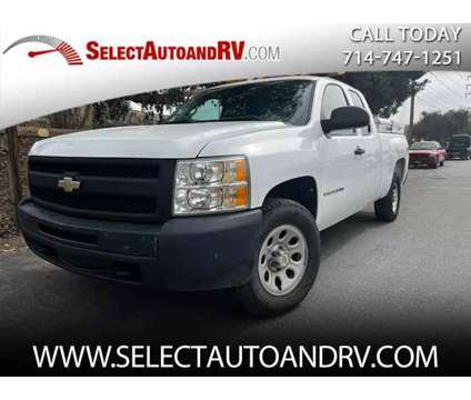 2009 Chevrolet Silverado 1500 Extended Cab for sale is a White 2009 Chevrolet Silverado 1500 Extended Cab Car for Sale in Corona CA