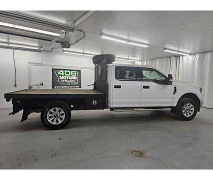 2022 Ford F350 Super Duty Crew Cab &amp; Chassis for sale is a White 2022 Ford F-350 Super Duty Car for Sale in Kalispell MT