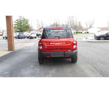 2024NewFordNewBronco SportNew4x4 is a Red 2024 Ford Bronco Car for Sale in Clinton IL