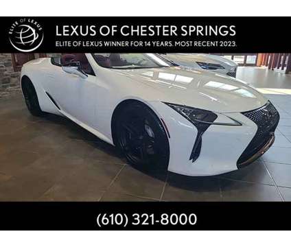 2024 Lexus LC LC 500 is a White 2024 Car for Sale in Chester Springs PA
