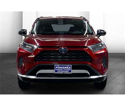 2019 Toyota RAV4 Hybrid LE is a Red 2019 Toyota RAV4 4dr Hybrid in Capitol Heights MD