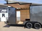 2025 Cross Trailers 7.5x16 7'h Tandem Axle ATV Cargo Trailer c bo