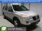 2006 Pontiac Montana Silver, 245K miles