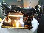 1950s Singer 99k Sewing Machine with Light