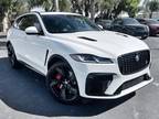 2022 Jaguar F-PACE SVR F-PACE SUPERCHARGED V8 550HP RED LEATHER CAR - Plant