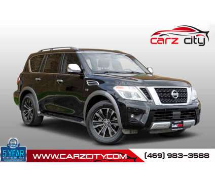 2017 Nissan Armada for sale is a Black 2017 Nissan Armada Car for Sale in Addison TX