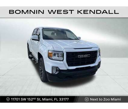 2022 GMC Canyon Elevation is a White 2022 GMC Canyon Truck in Miami FL