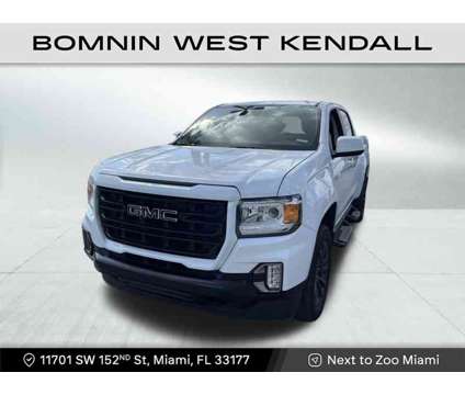 2022 GMC Canyon Elevation is a White 2022 GMC Canyon Truck in Miami FL