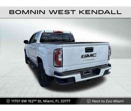 2022 GMC Canyon Elevation is a White 2022 GMC Canyon Truck in Miami FL