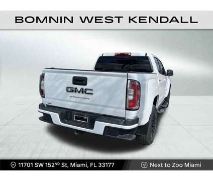 2022 GMC Canyon Elevation is a White 2022 GMC Canyon Truck in Miami FL