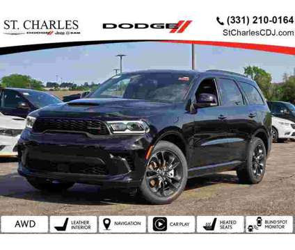 2024 Dodge Durango R/T is a Black 2024 Dodge Durango R/T SUV in Saint Charles IL