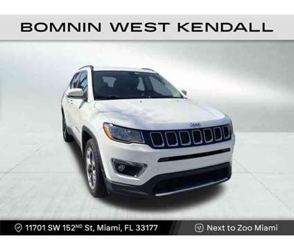 2020 Jeep Compass Limited is a White 2020 Jeep Compass Limited SUV in Miami FL