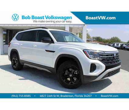 2024 Volkswagen Atlas 2.0T Peak Edition SEL is a White 2024 Volkswagen Atlas SUV in Bradenton FL