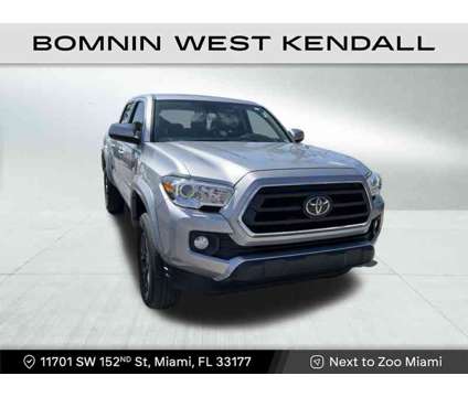 2021 Toyota Tacoma TRD Sport V6 is a Silver 2021 Toyota Tacoma TRD Sport Truck in Miami FL