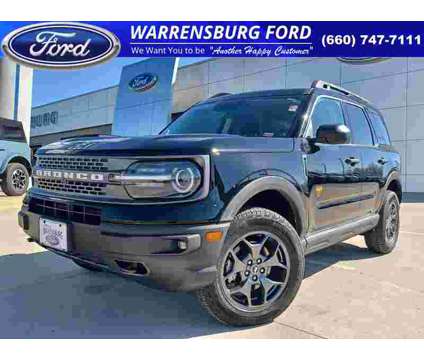 2022 Ford Bronco Sport Badlands is a Black 2022 Ford Bronco SUV in Warrensburg MO